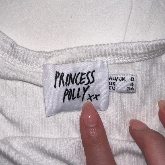 Princess Polly Cropped Tank Top - Picture 4 of 4